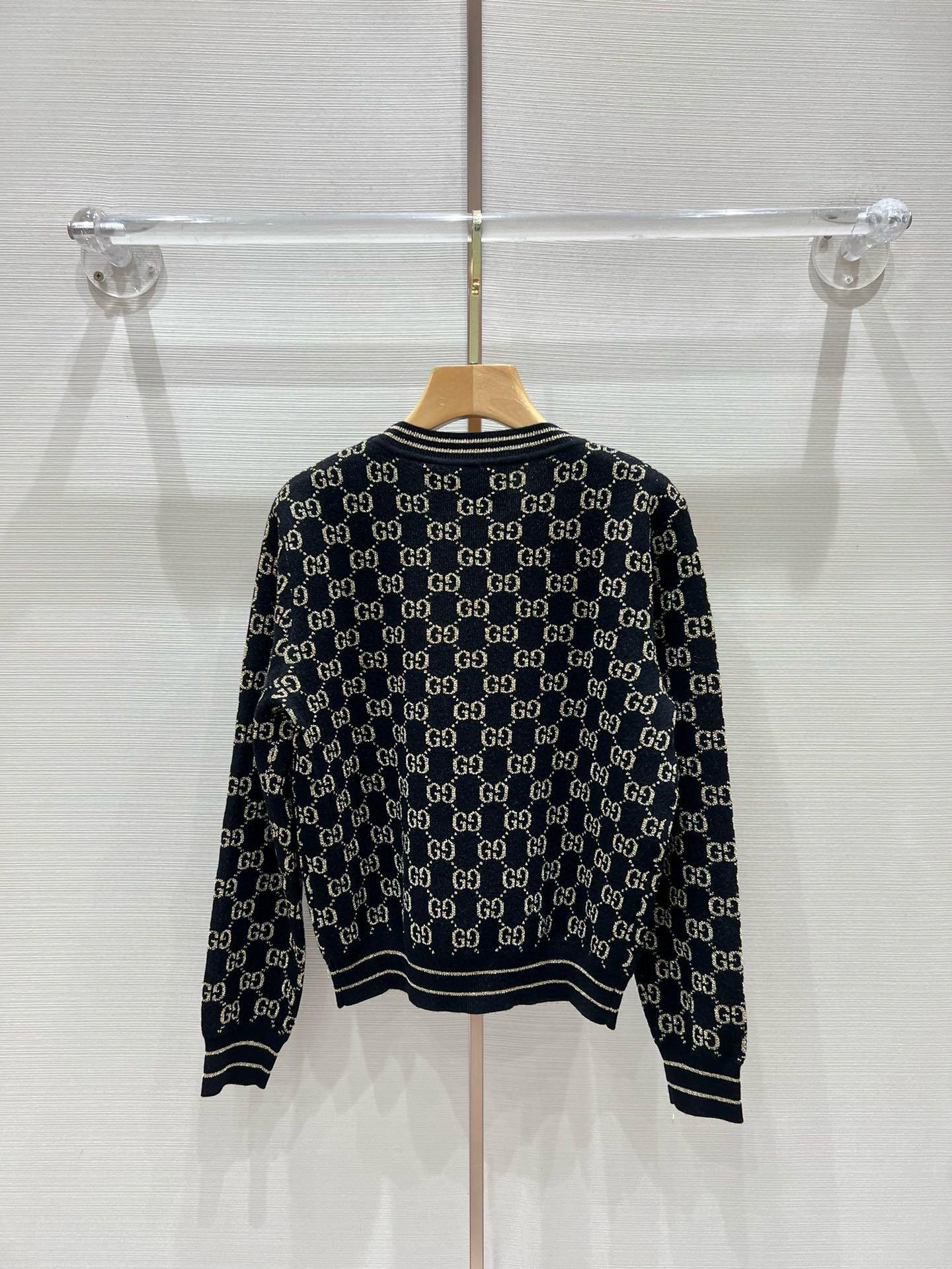 Gucci 24 Sonbahar Kış Bisiklet Yaka Kazak - Glimmer of Luxury