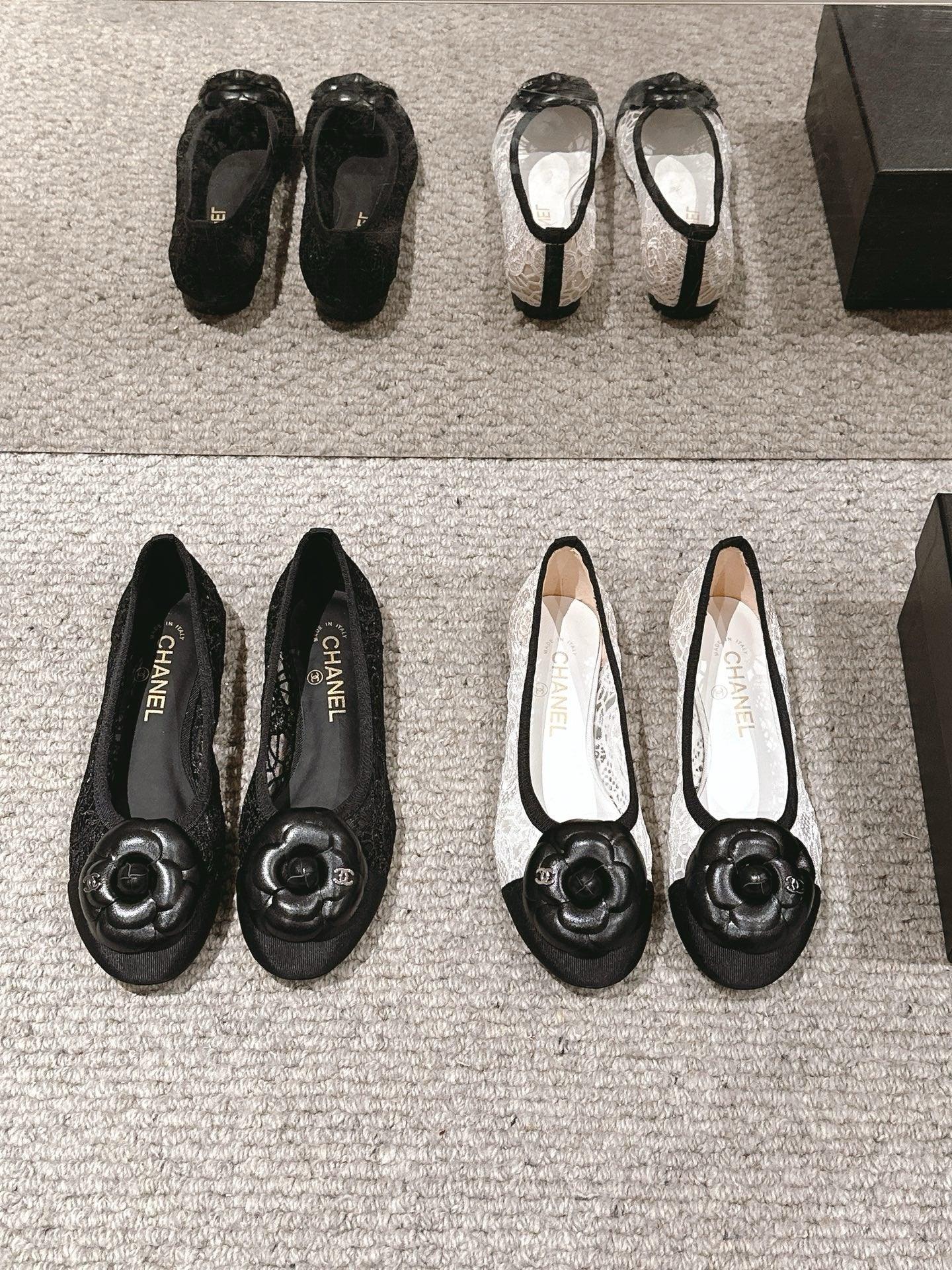 Chanel Dantel Deseneli Babet - Glimmer of Luxury