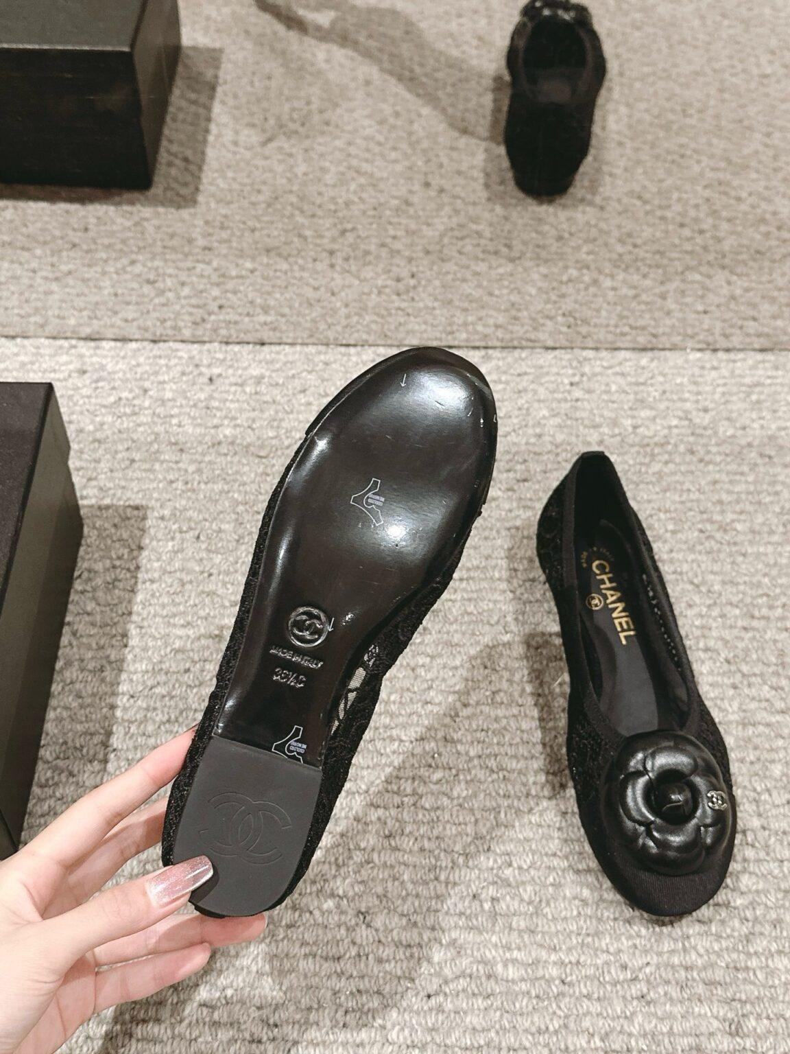 Chanel Dantel Deseneli Babet - Glimmer of Luxury