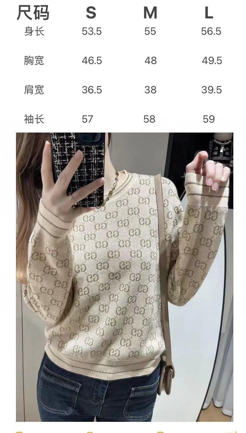 Gucci 24 Sonbahar Kış Bisiklet Yaka Kazak - Glimmer of Luxury