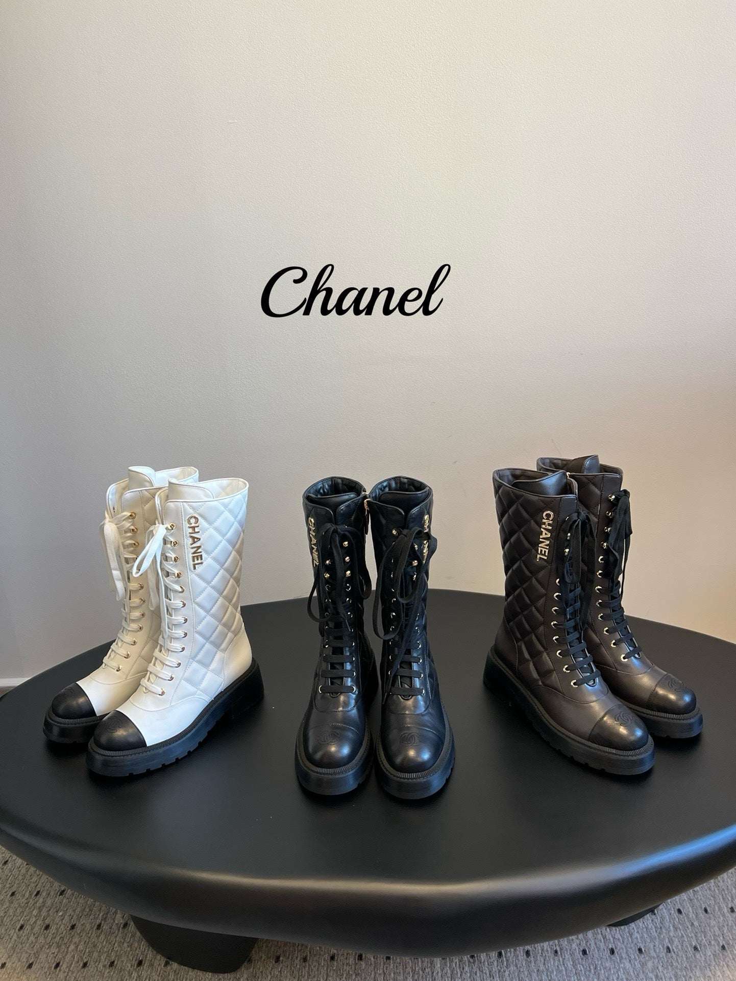 Chanel S24 Uzun Botlar - Glimmer of Luxury