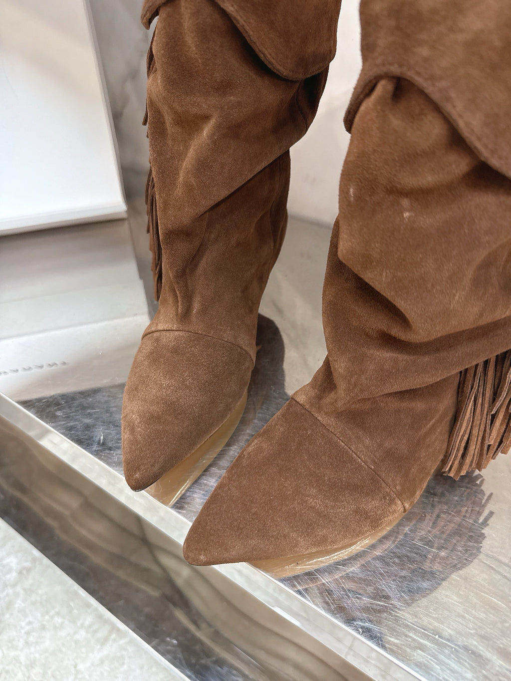 Isabel Marant 2025 Katlı Topuklu Çizme