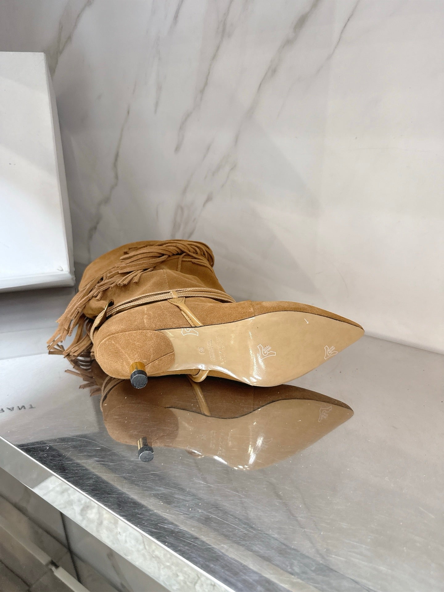 Isabel Marant 2025 Layered Heel Boots