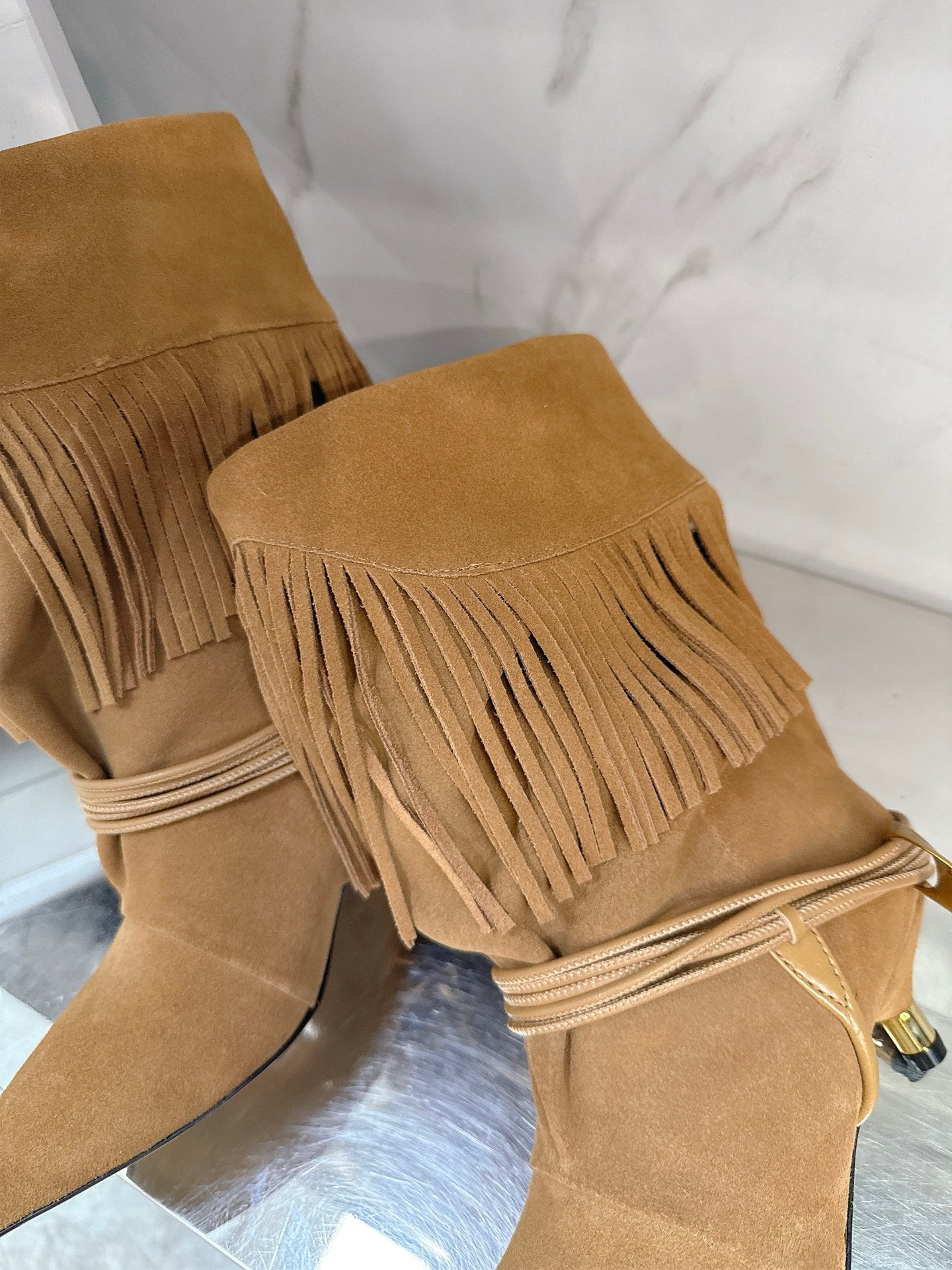 Isabel Marant 2025 Katlı Topuklu Çizme