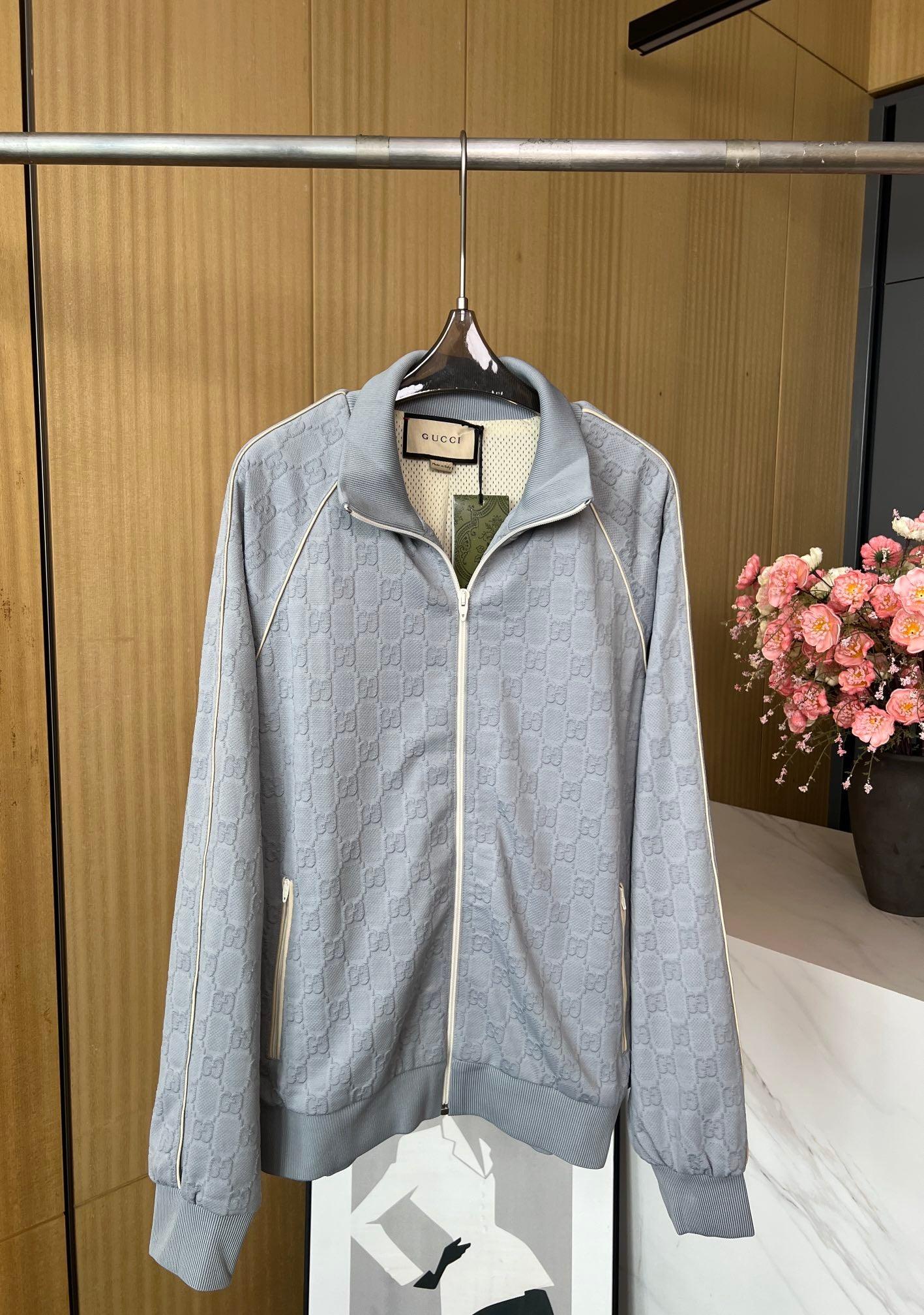 Gucci Örme Jakarlı Spor Uzun Kollu Ceket - Glimmer of Luxury