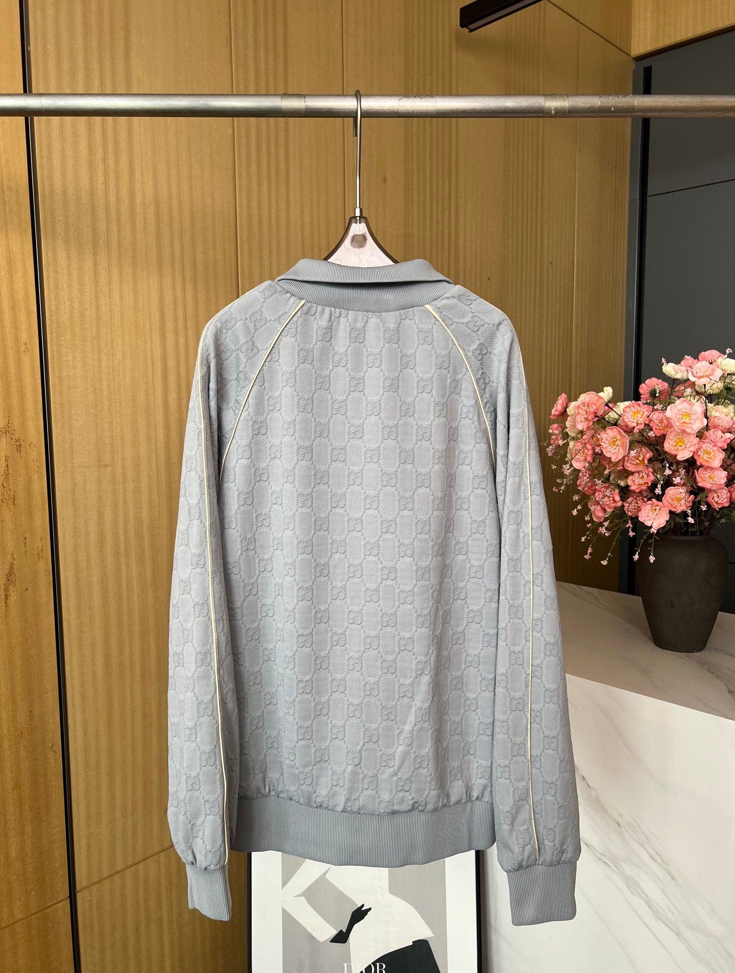 Gucci Örme Jakarlı Spor Uzun Kollu Ceket - Glimmer of Luxury