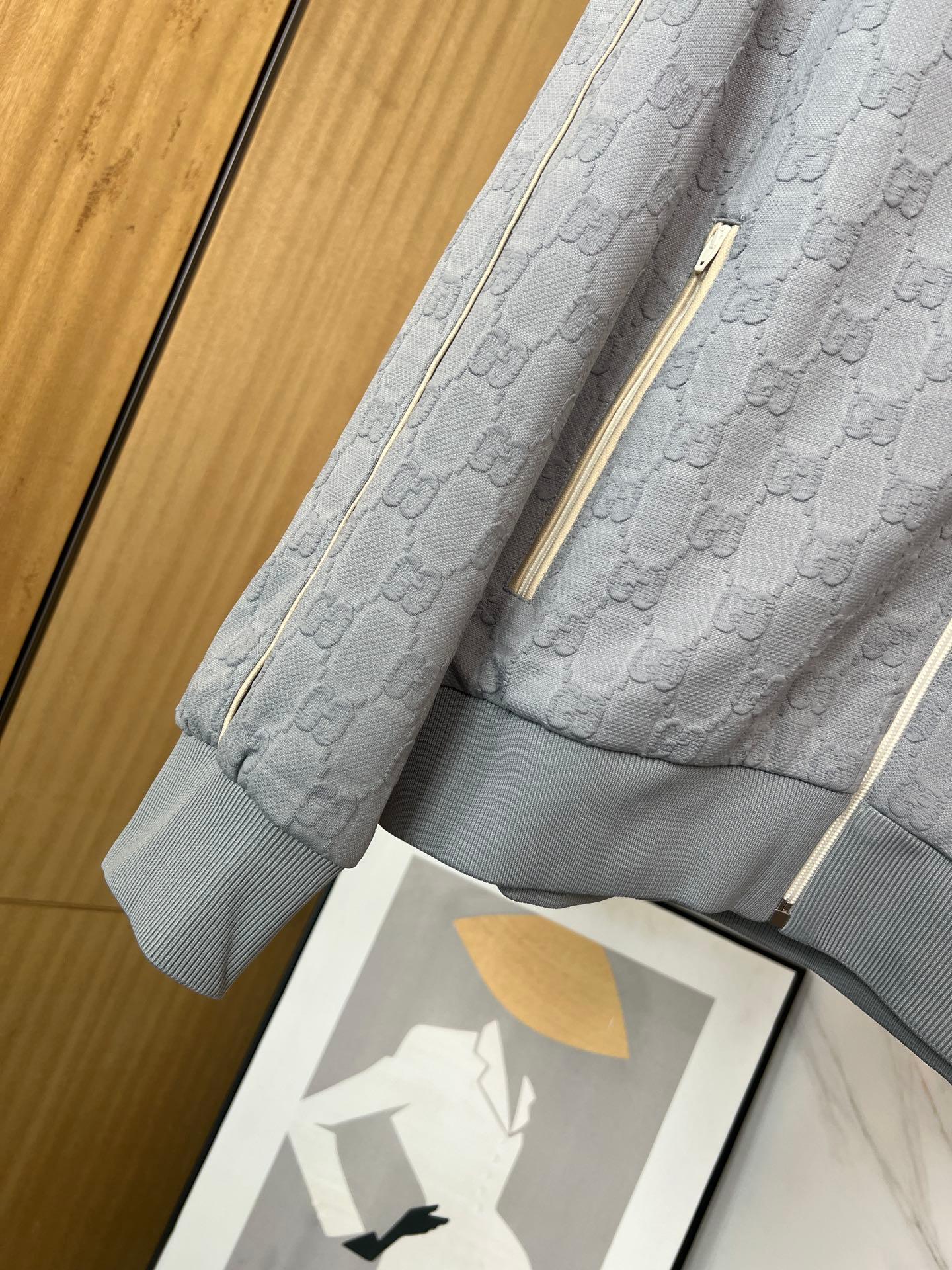 Gucci Örme Jakarlı Spor Uzun Kollu Ceket - Glimmer of Luxury