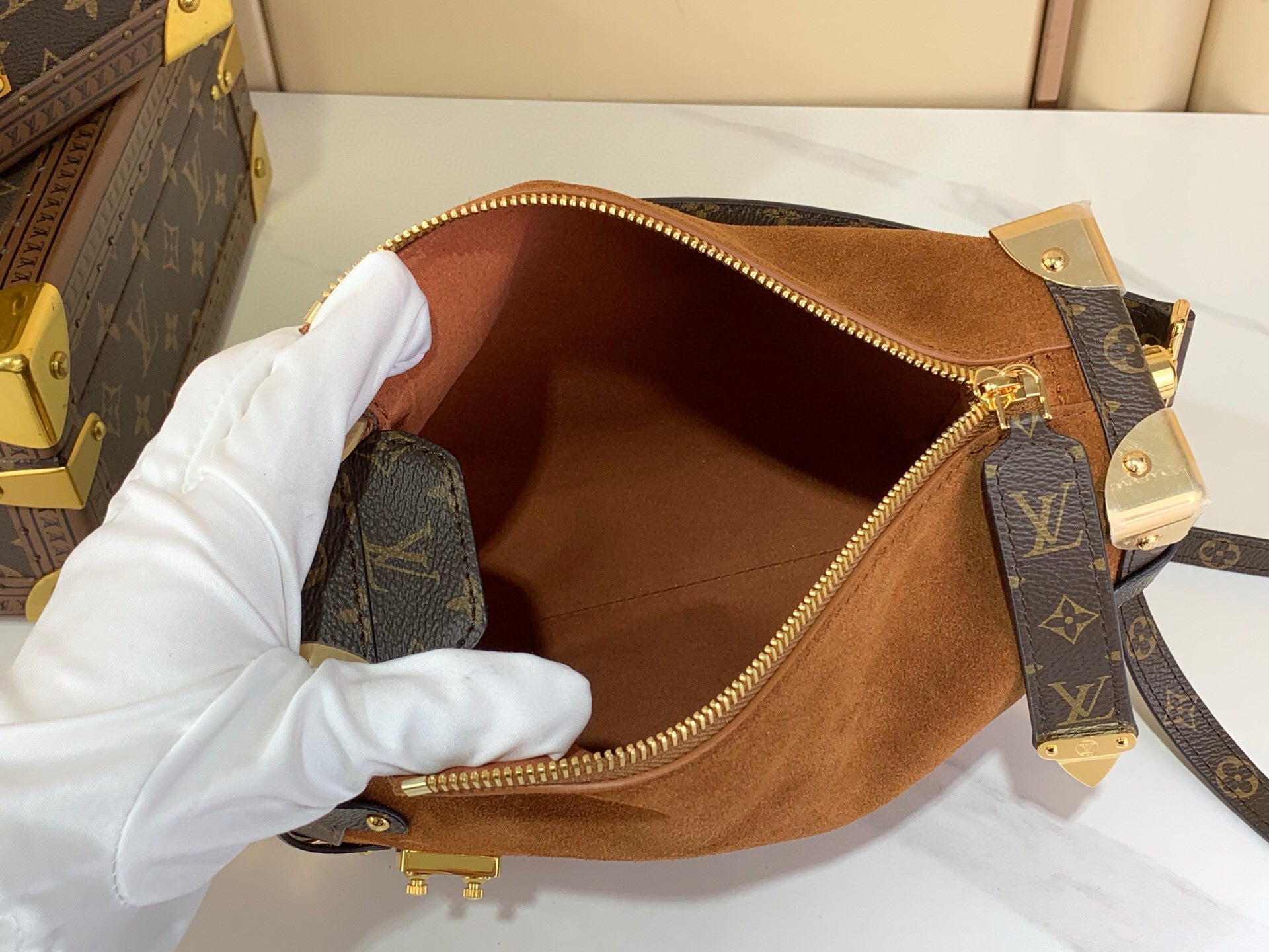 LV Side Trunk Ys Medium Bag