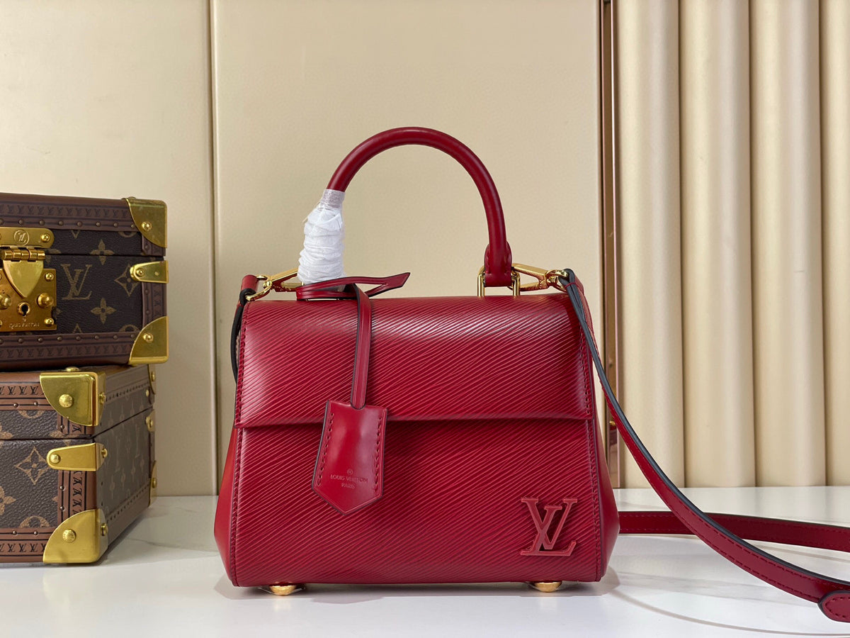 LV Sac Cluny Mini – M15229 Bordo / Epi Dalga Deri