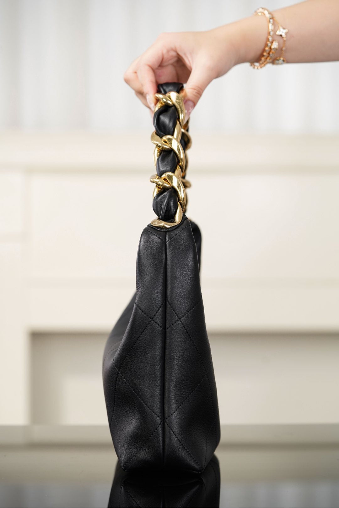 Chanel L'Oréal 25mm Hippie Style Underarm Bag 