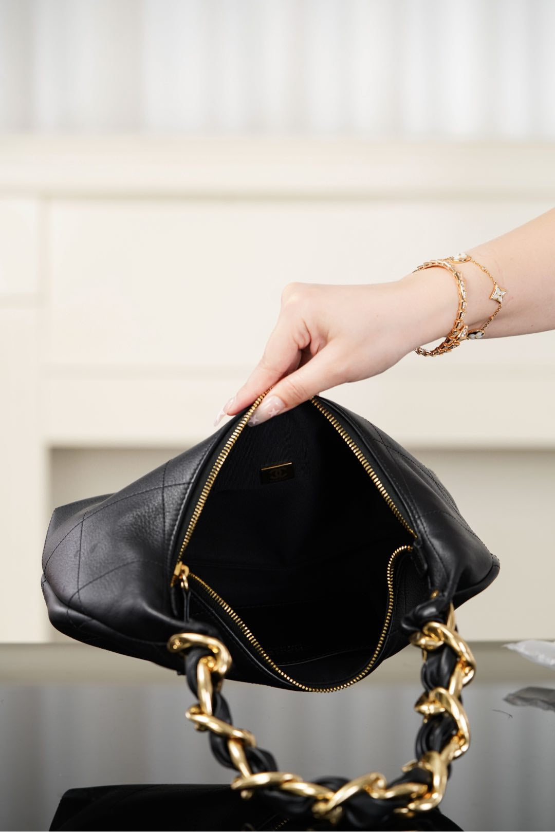 Chanel L'Oréal 25mm Hippie Style Underarm Bag 