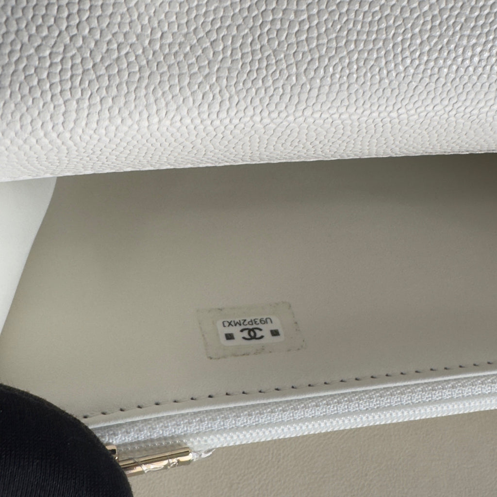 Chanel Trendy CC Top Handle Flap Bag – Caviar Deri / Altın Donanım