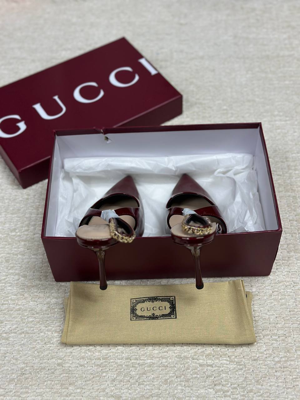 Gucci Signoria Strappy Shoes