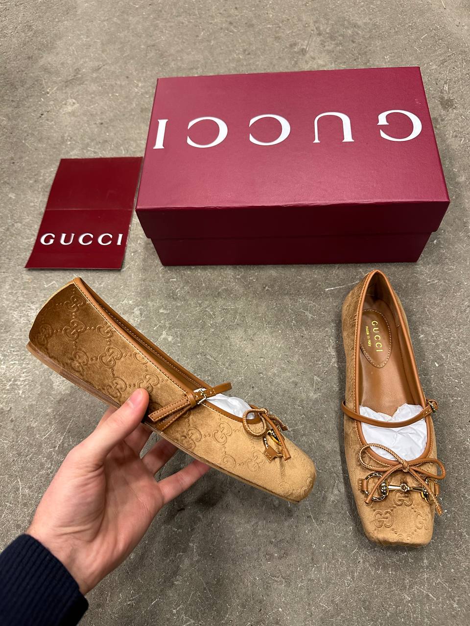 Gucci Horsebit Bale Düz Ayakkabı - Glimmer of Luxury