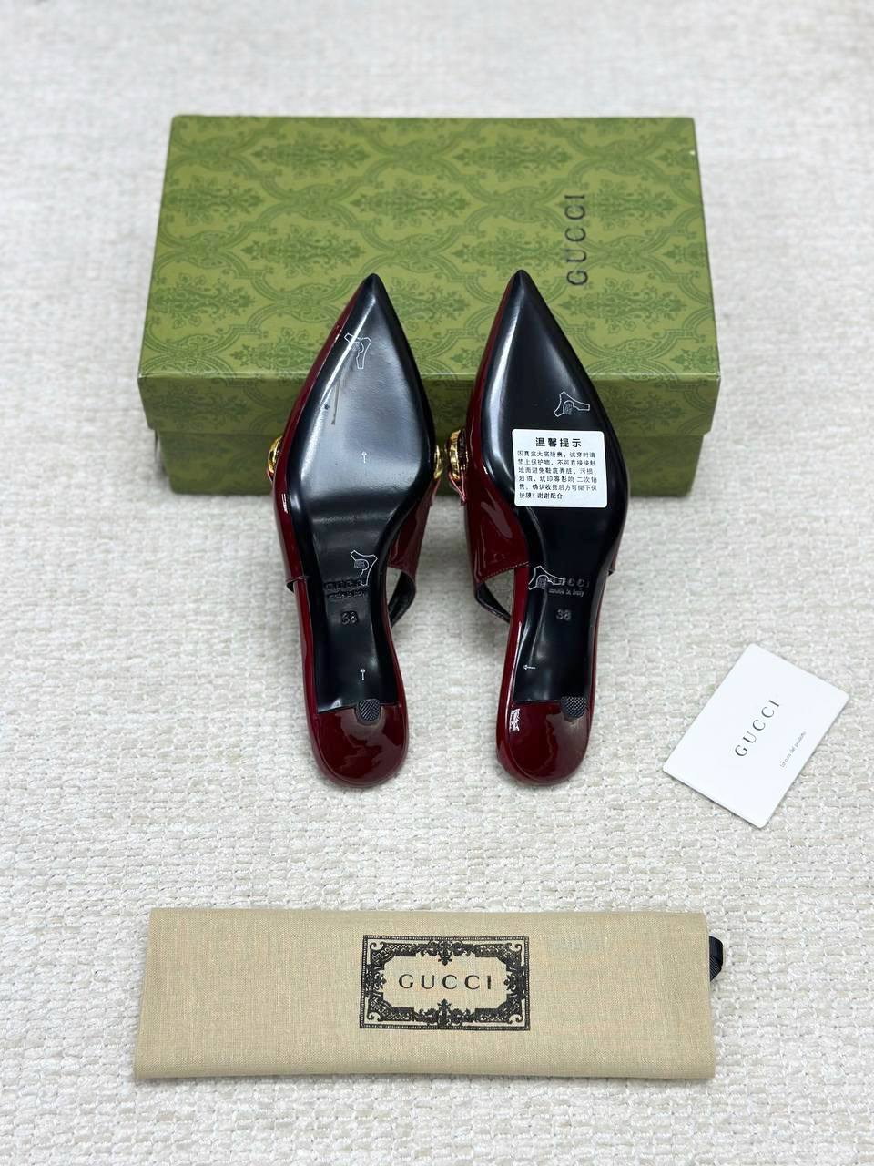 Gucci Marina Chain Backless Shoes