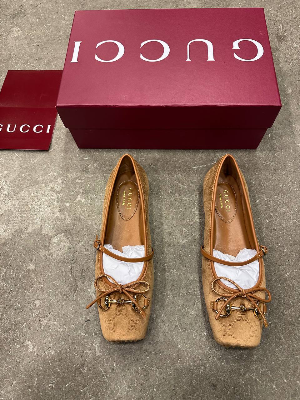 Gucci Horsebit Bale Düz Ayakkabı - Glimmer of Luxury