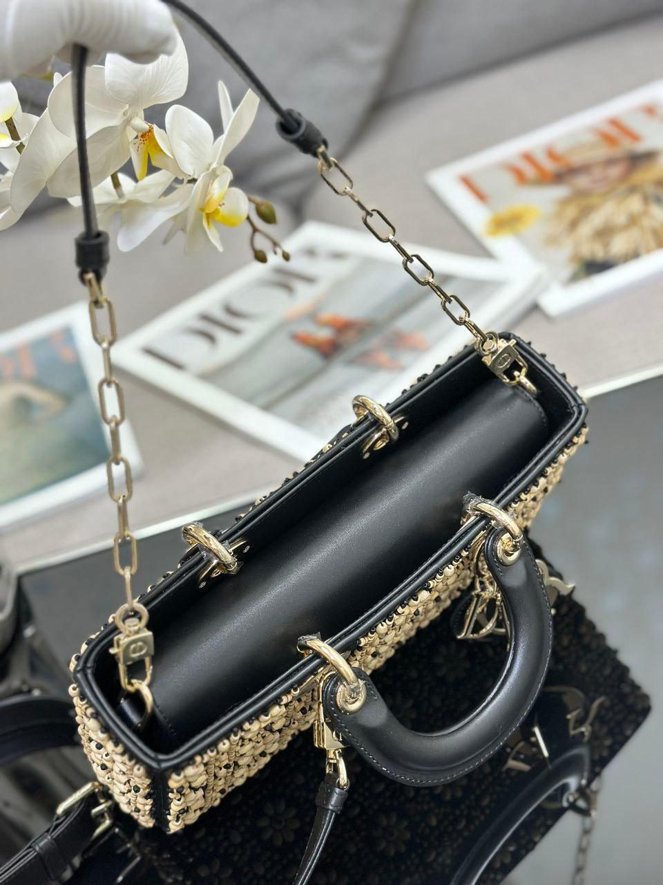 Dior Lady D-Joy Kuzu Derisi Çanta Motif Sınırlı Sayıda Üretim - Glimmer of Luxury