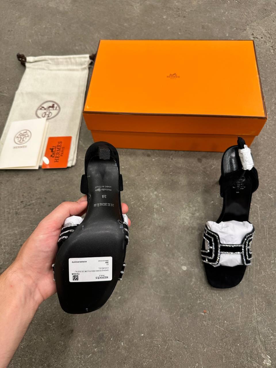 Hermes Ella 105 Sandal - Glimmer of Luxury