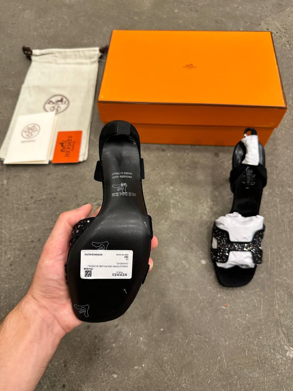 Hermes Ella 105 Sandal - Glimmer of Luxury