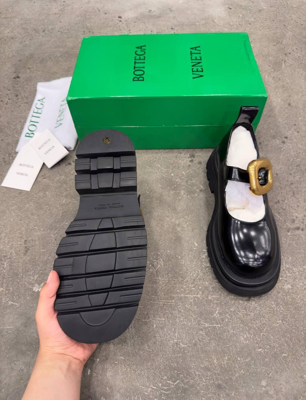 Bottega Veneta Lug Marry Jane Ayakkabı - Glimmer of Luxury