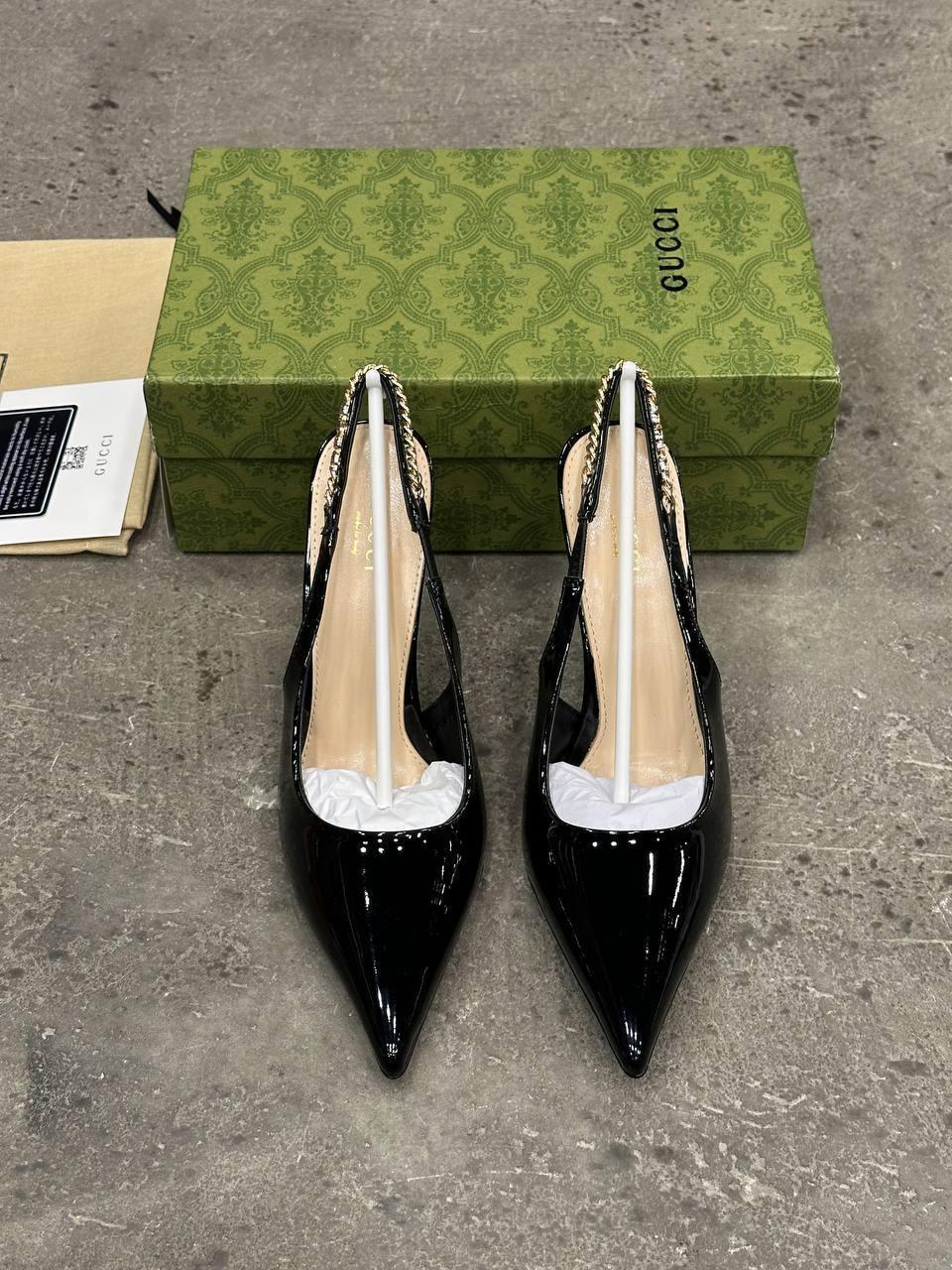 Gucci Signoria Askılı Topuklu Ayakkabı - Glimmer of Luxury