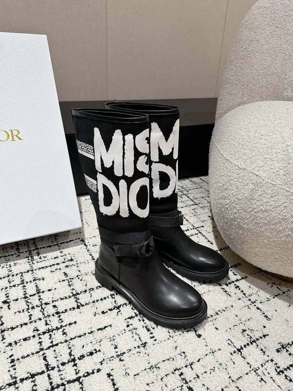 Christian Dior D - Major Siyah Bot - Glimmer of Luxury