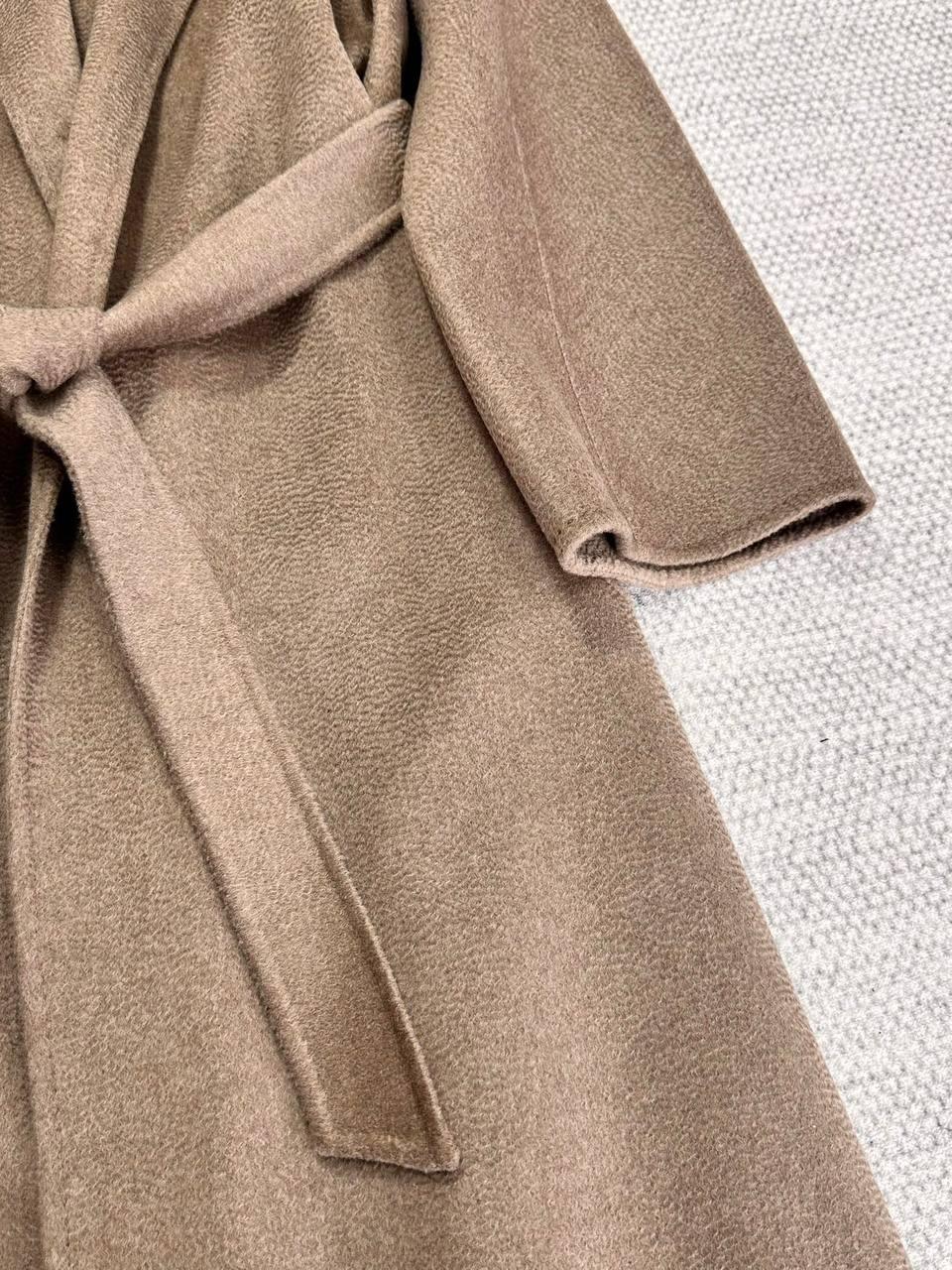 Max Mara Beli Kuşaklı Kaşmir Kaban - Glimmer of Luxury