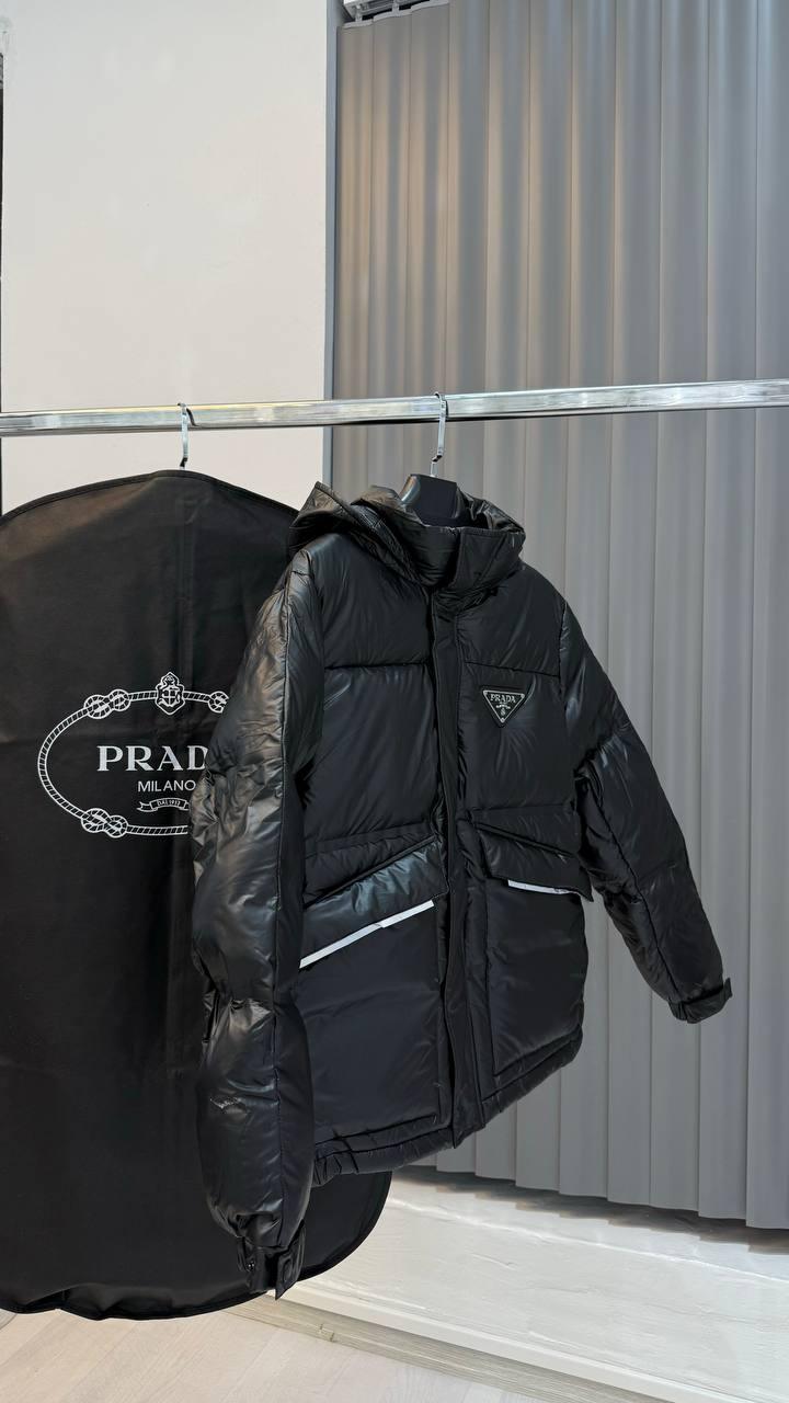 Prada Kaz Tüyü Dolgulu Erkek Montu - Glimmer of Luxury