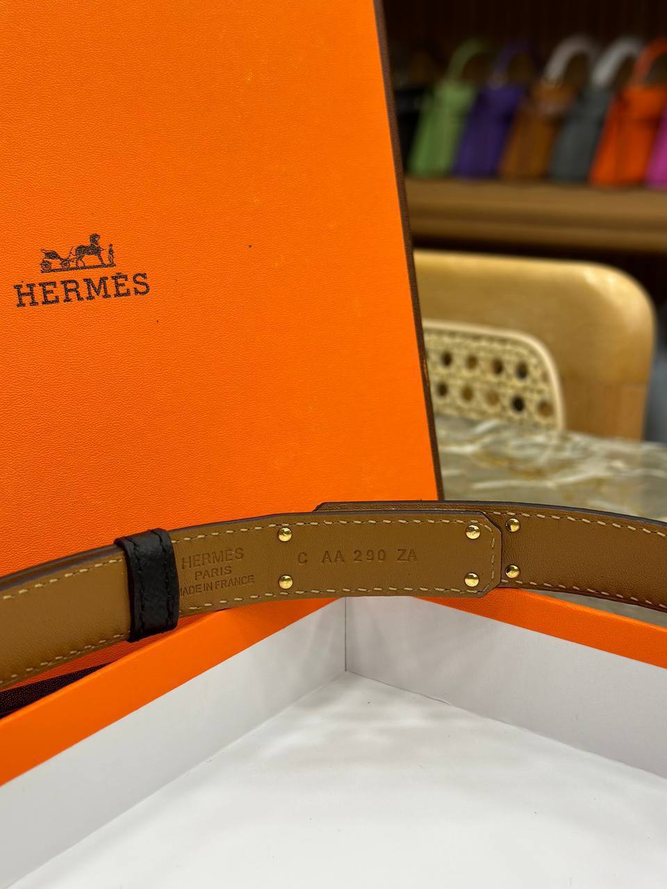 Hermes Deri Bel Kemeri - Glimmer of Luxury
