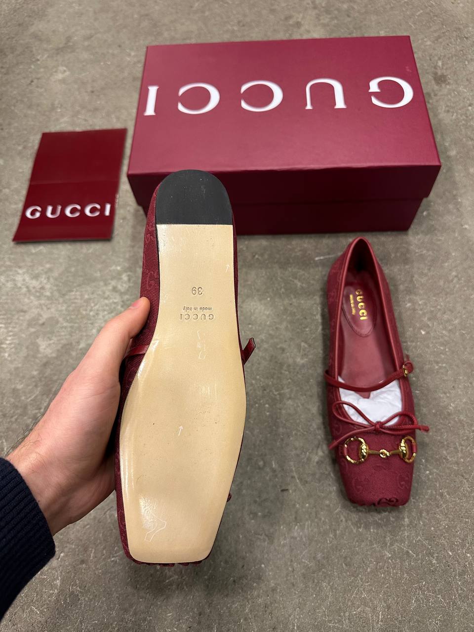 Gucci Horsebit Bale Düz Ayakkabı - Glimmer of Luxury