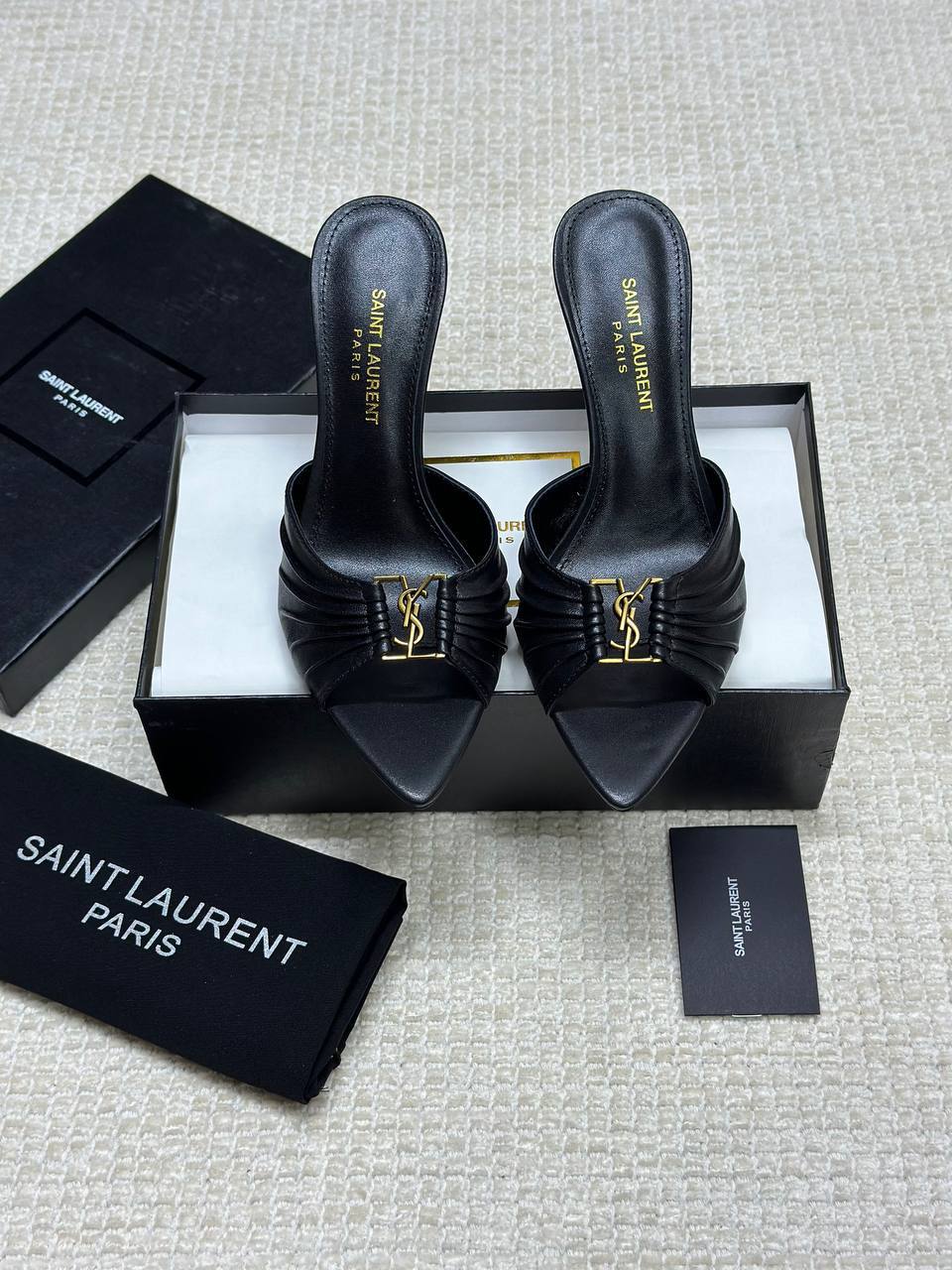 Saint Laurent Babylone Slippers