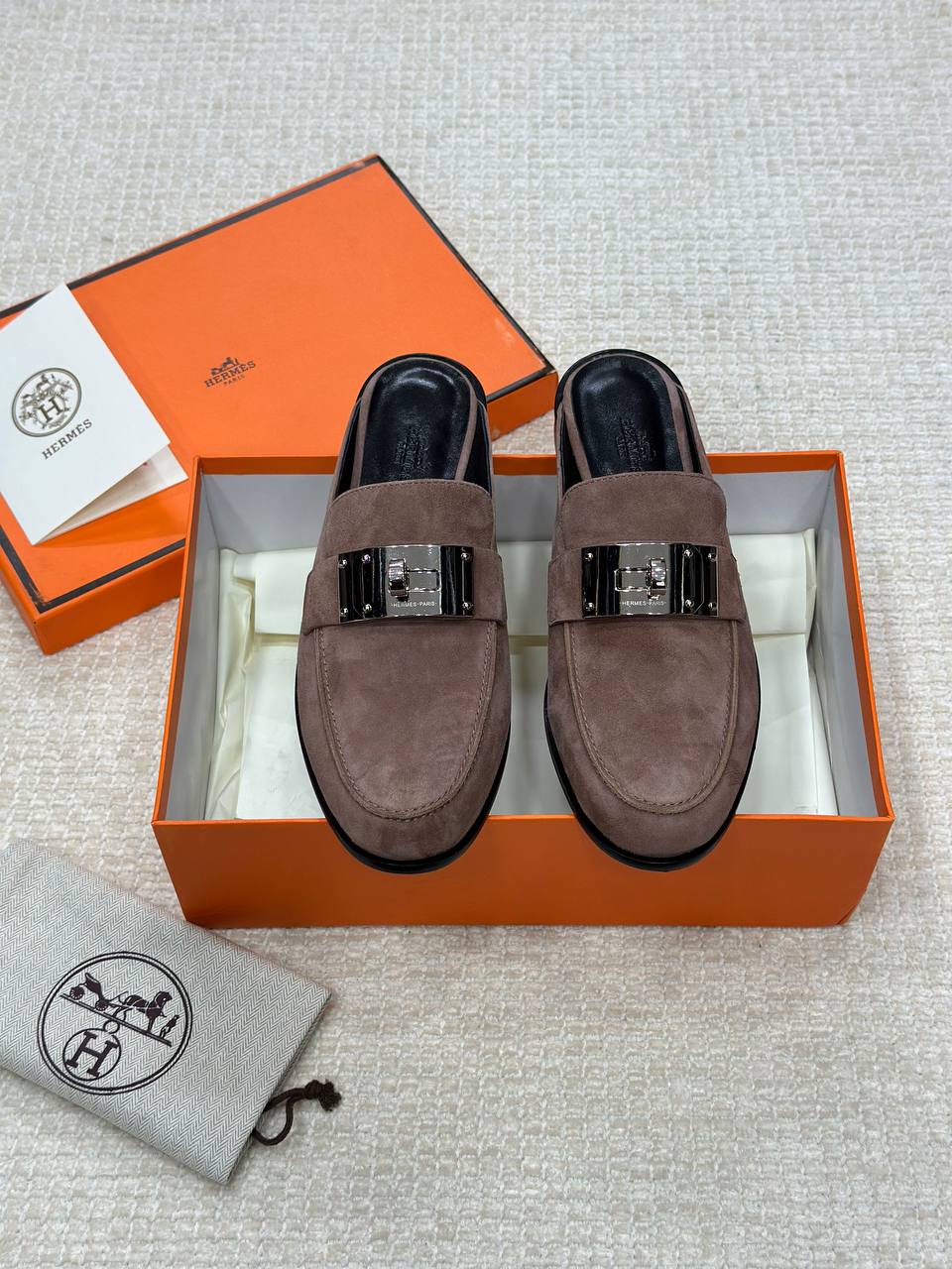 Hermes Iota Slippers