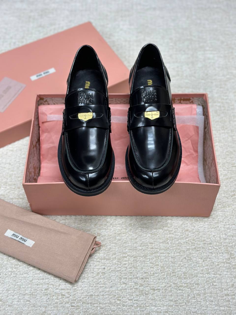 Miu Miu Penny Loafers