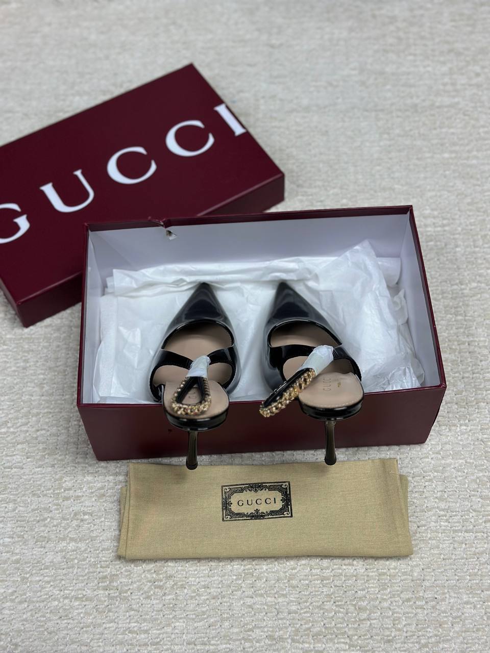 Gucci Signoria Strappy Shoes