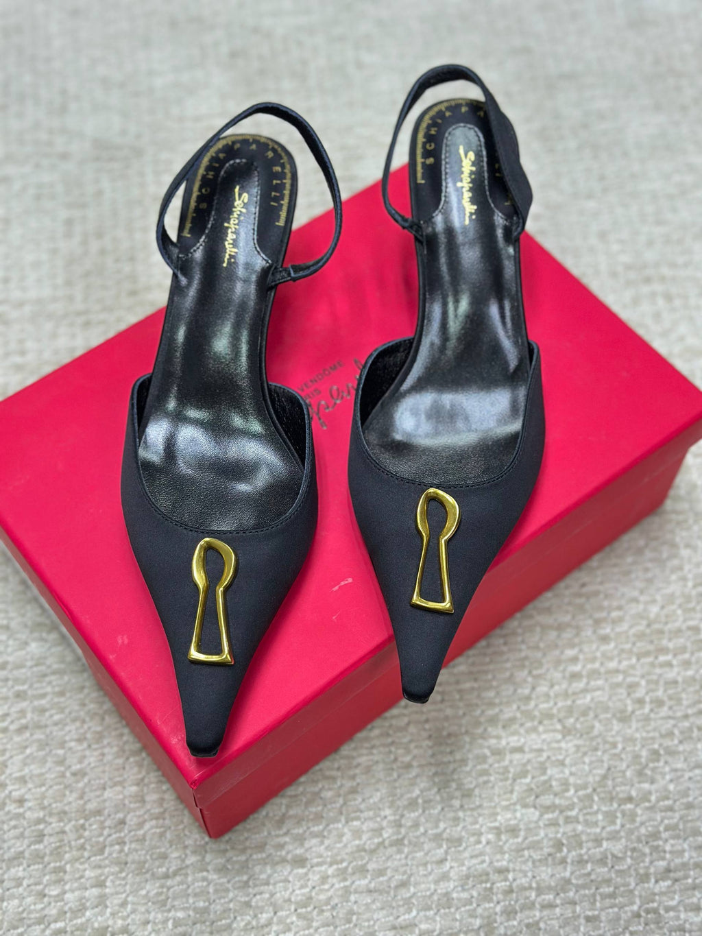 Schiaparelli Keyhole Heels