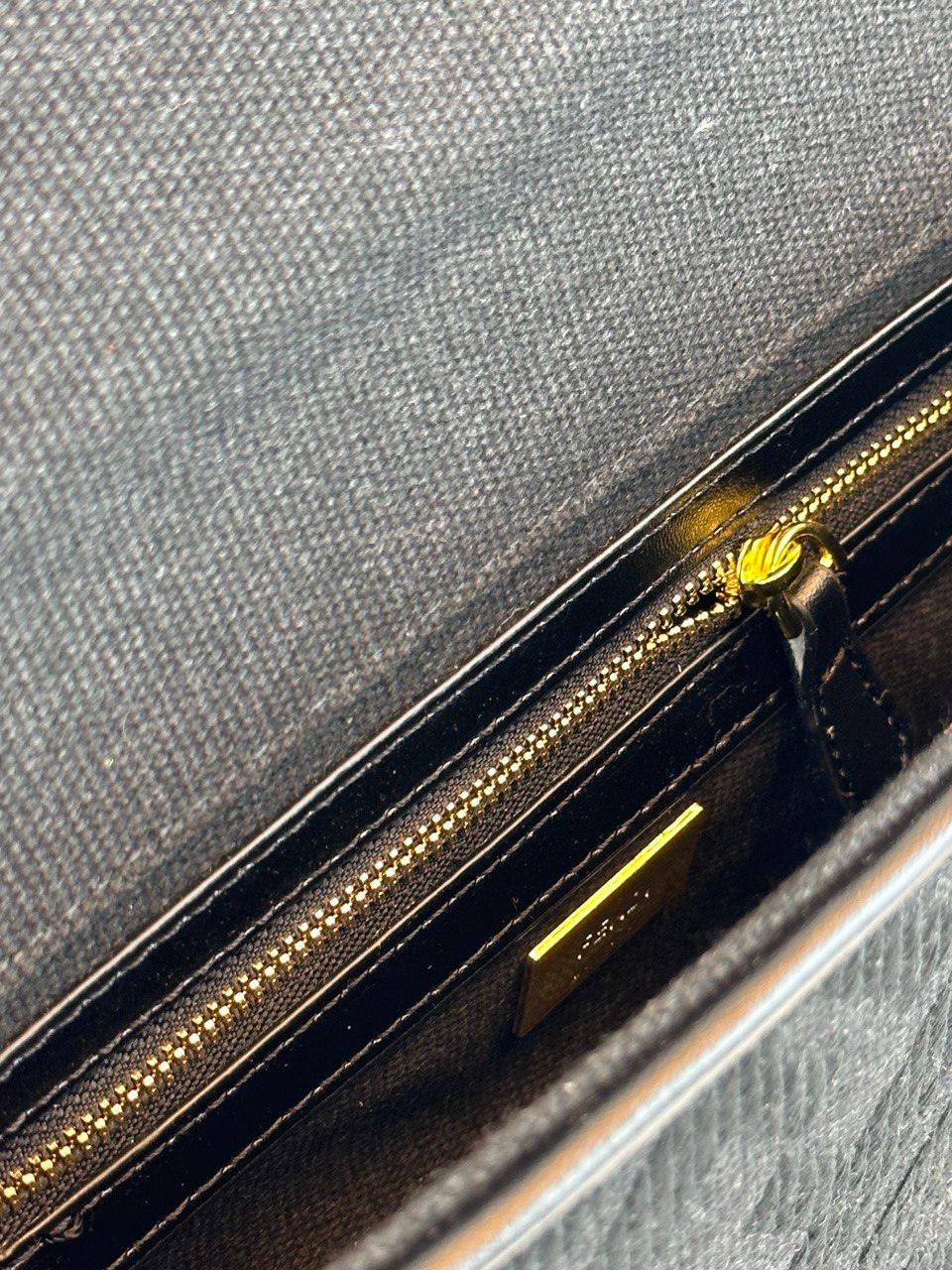 Fendi Baget Re-Edition Çanta Siyah Kanvas - Glimmer of Luxury