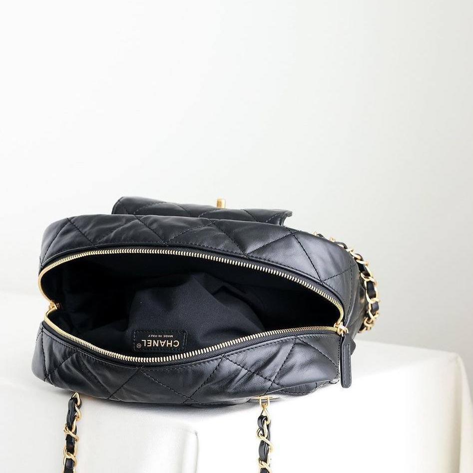 Chanel 24A Bowling Çantası Büyük Boy - Glimmer of Luxury