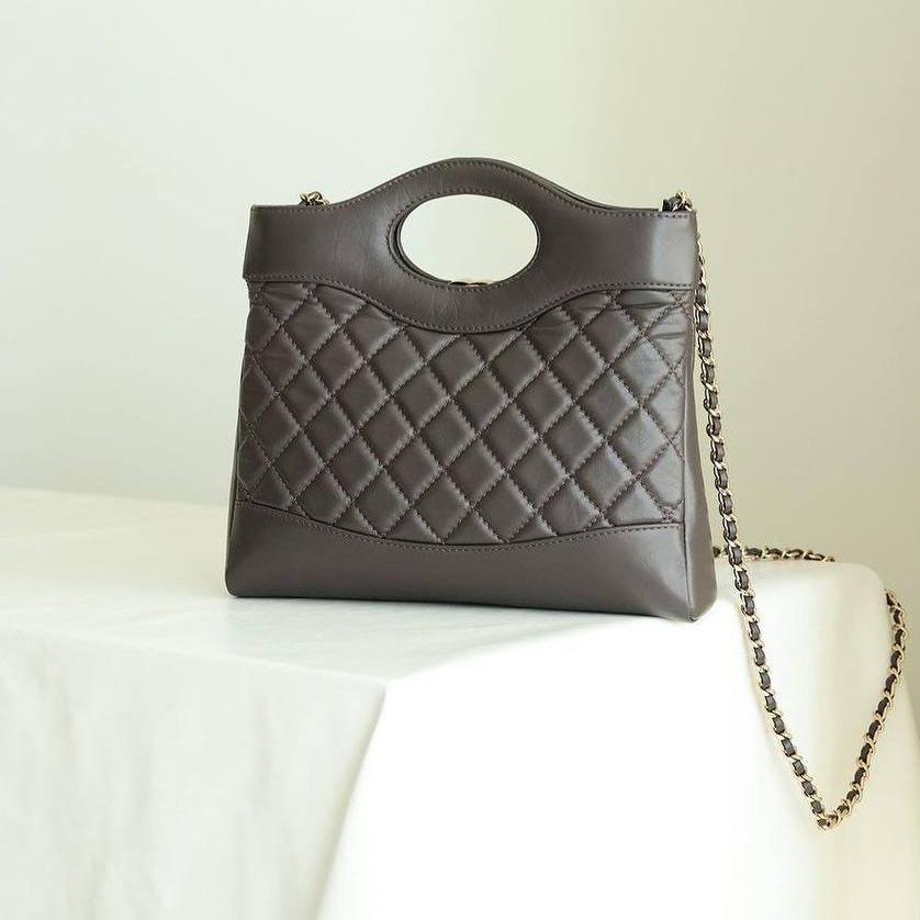 Chanel 31 Mini Çanta Koyu Çikolata - Glimmer of Luxury