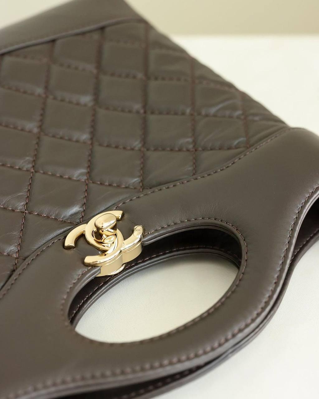 Chanel 31 Mini Çanta Koyu Çikolata - Glimmer of Luxury