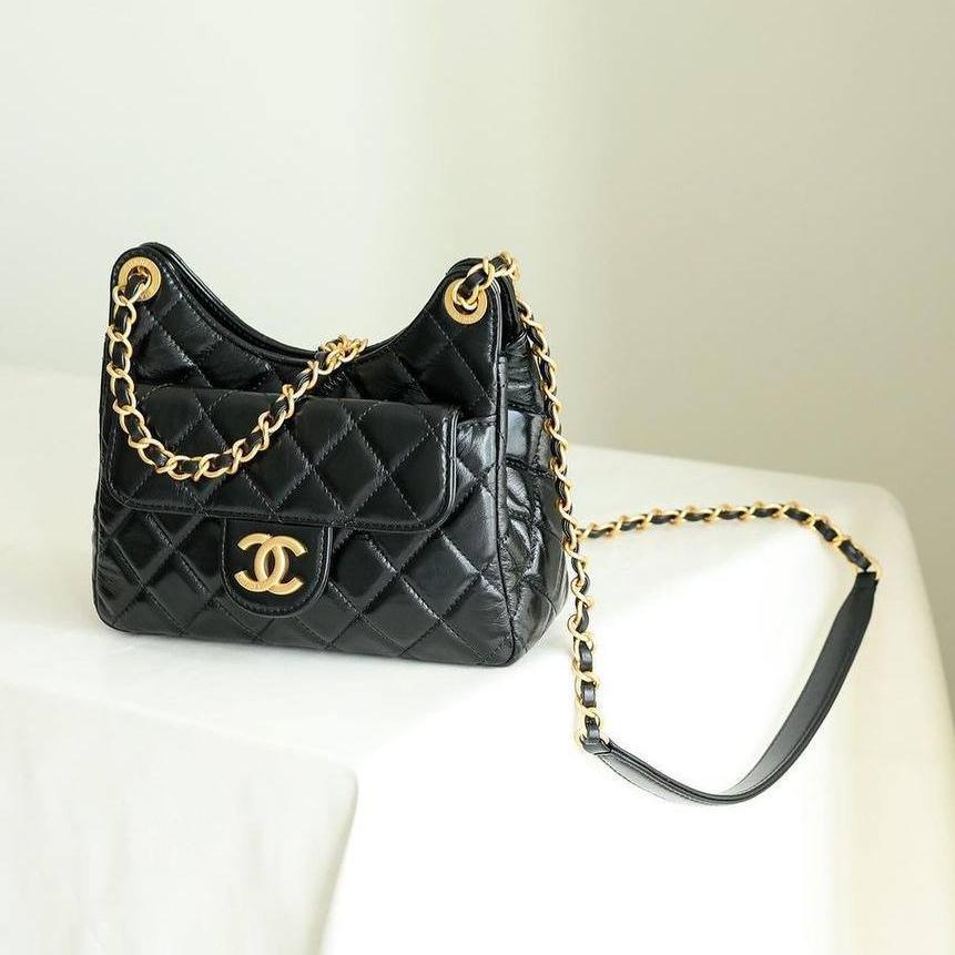 Chanel Rugan Hobo Çanta - Glimmer of Luxury