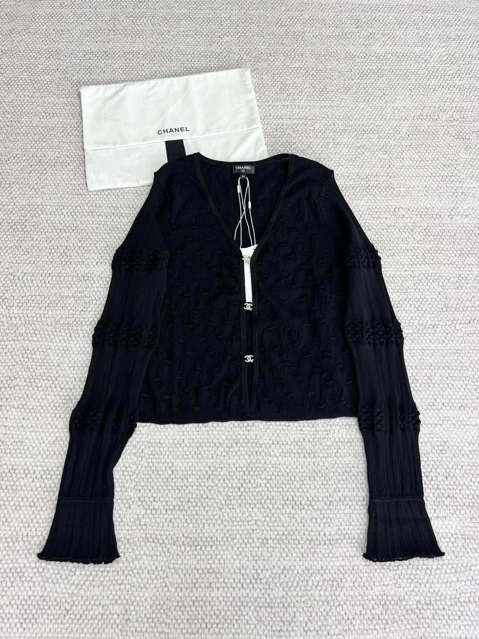 Chanel CC24A Zincir Kaşmir Yelek - Glimmer of Luxury