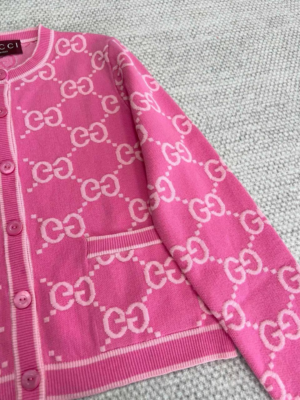 Gucci GG Pamuklu Jakarlı Hırka - Glimmer of Luxury