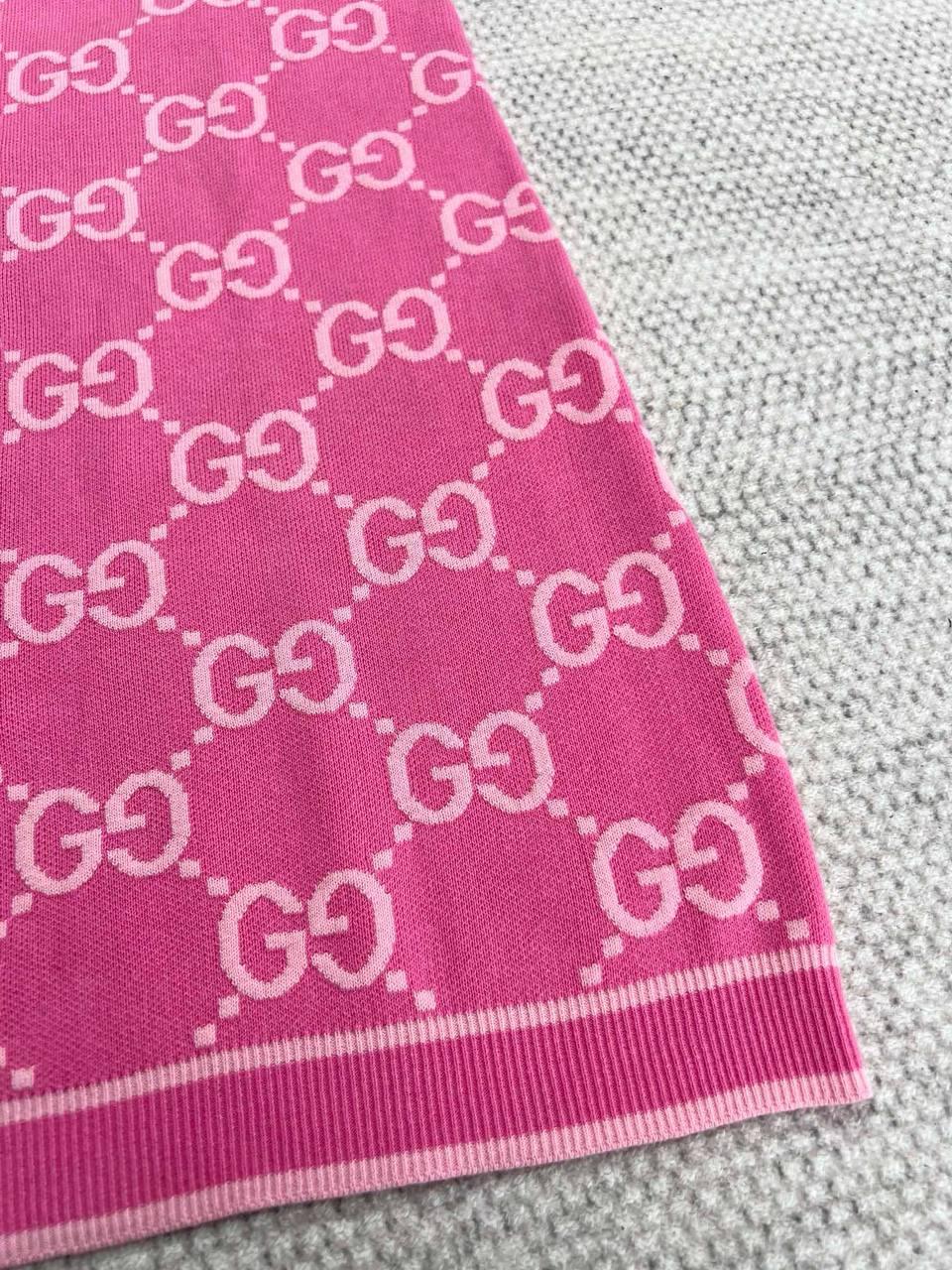 Gucci GG Pamuklu Jakarlı Elbise - Glimmer of Luxury