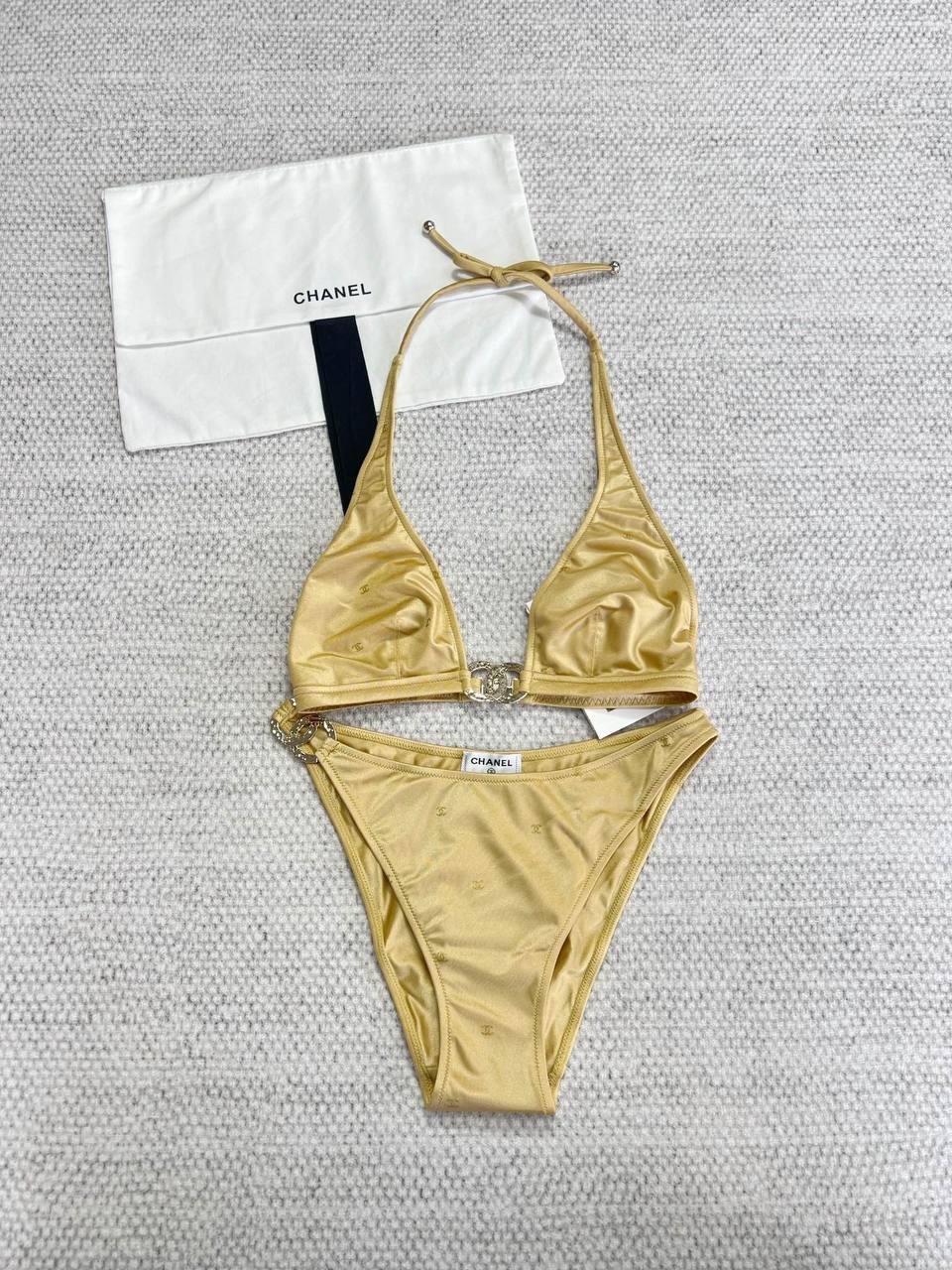 Chanel Altın Renk Mayo - Glimmer of Luxury