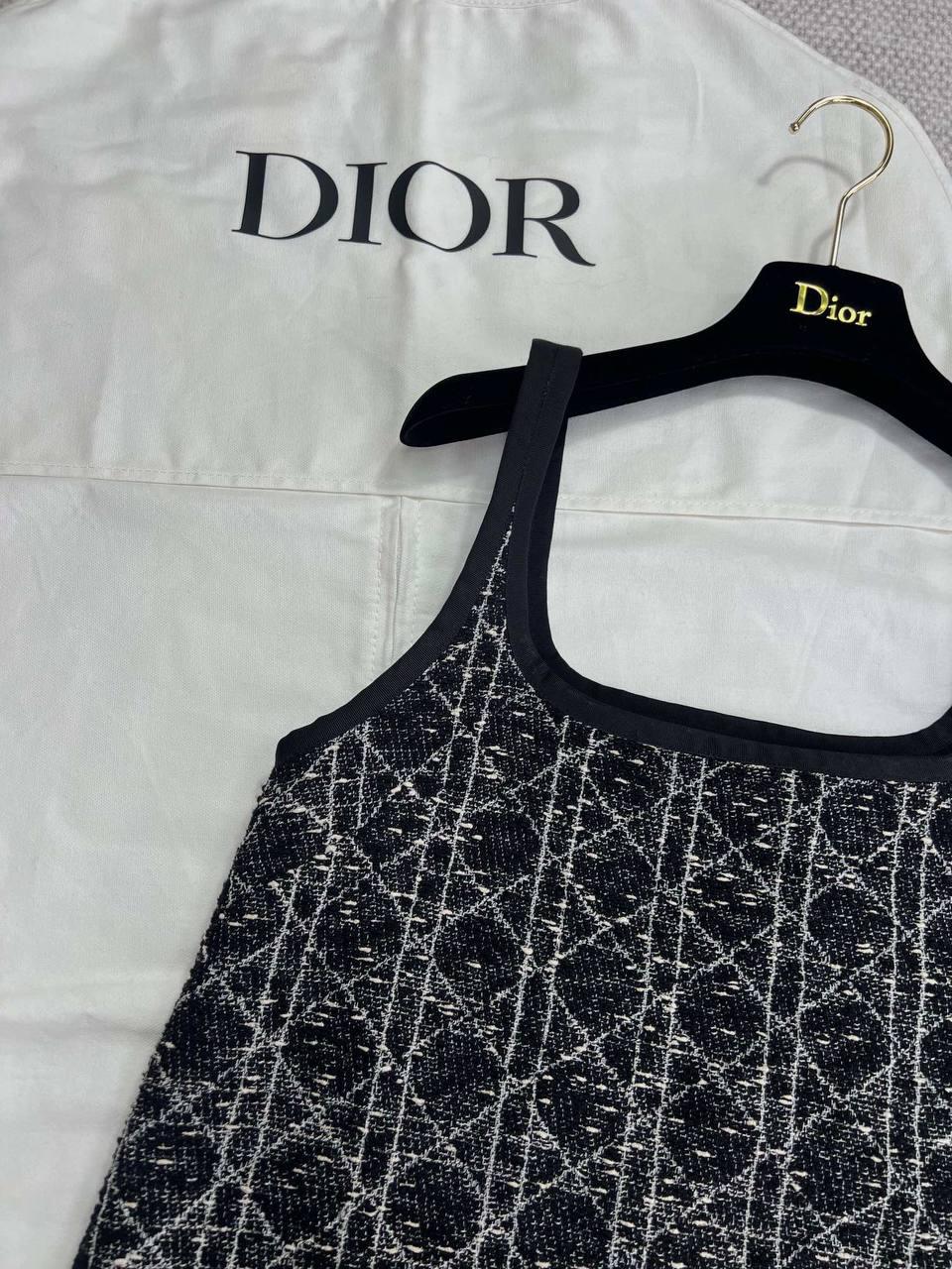 Dior Siyah Tüvit Midi Elbise - Glimmer of Luxury
