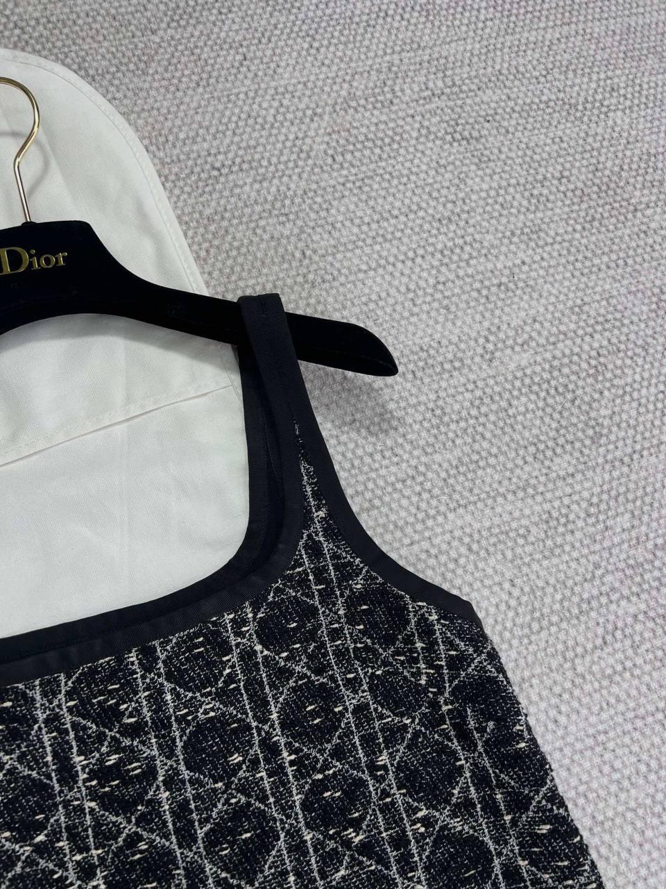 Dior Siyah Tüvit Midi Elbise - Glimmer of Luxury