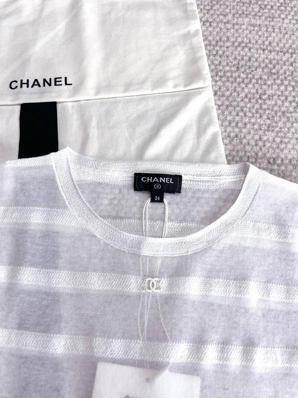 Chanel İpek Tişört S24 - Glimmer of Luxury
