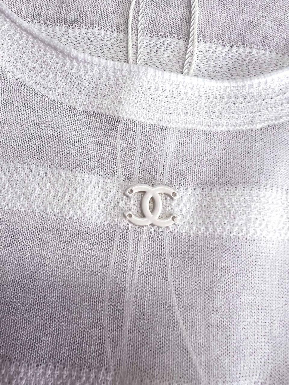 Chanel İpek Tişört S24 - Glimmer of Luxury