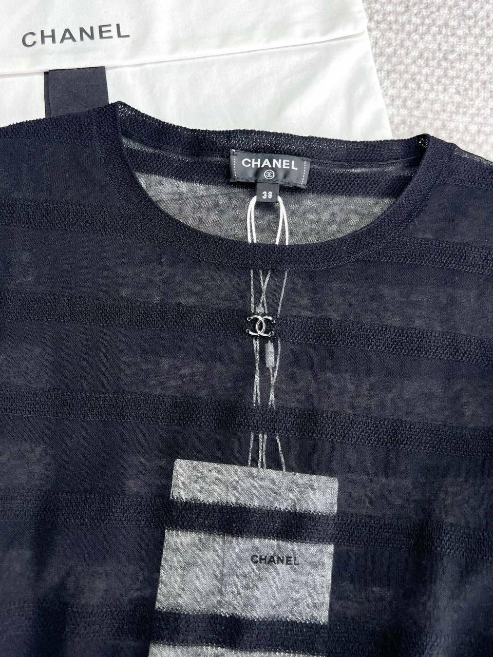 Chanel İpek Tişört S24 - Glimmer of Luxury