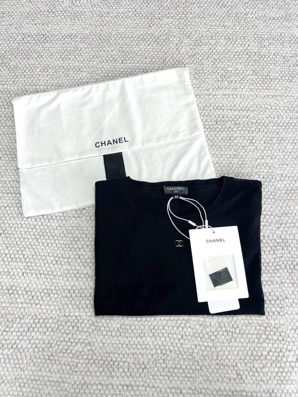 Chanel İpek Tişört S24 - Glimmer of Luxury